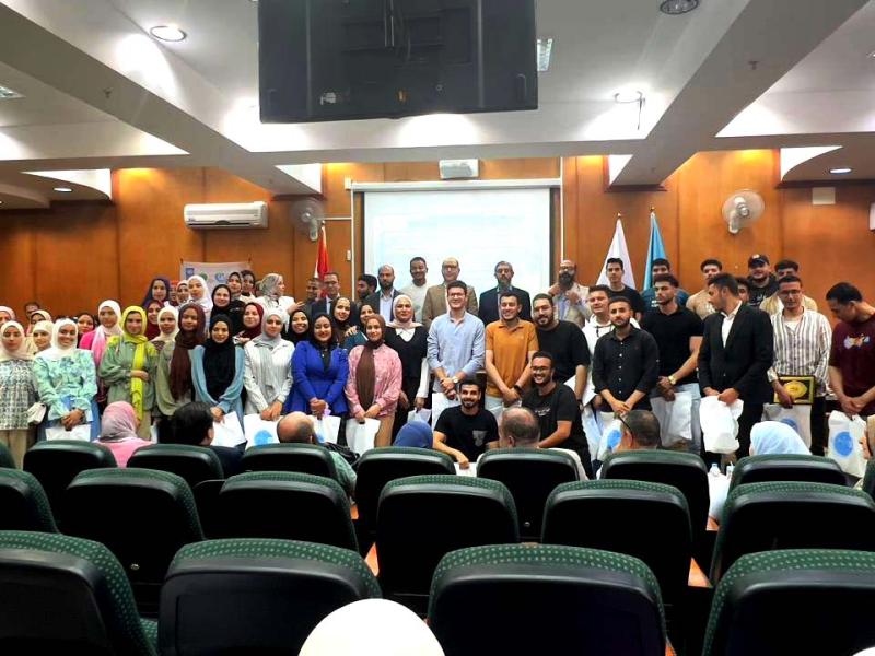 ندوة  توعوية لمشروع تعزيز التكيف مع تغير المناخ في دلتا نهر النيل والساحل الشمالي بجامعة كفر الشيخ